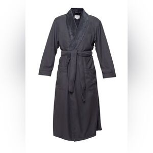 Chadsworth & Haig Microfiber Plush Robe 5XL Charcoal NWT (1213)
